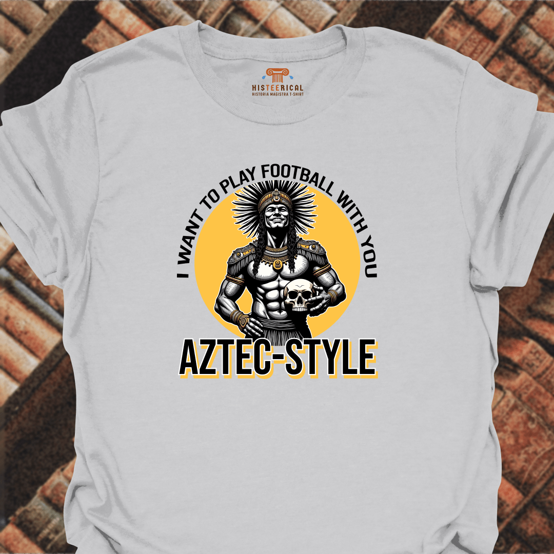 Aztec Skull Football