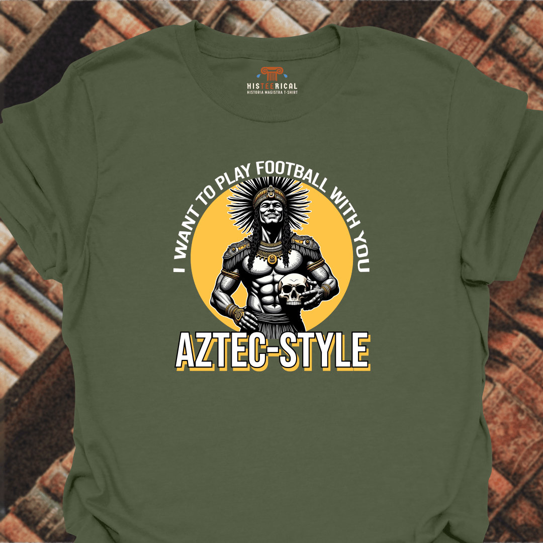 Aztec Skull Football