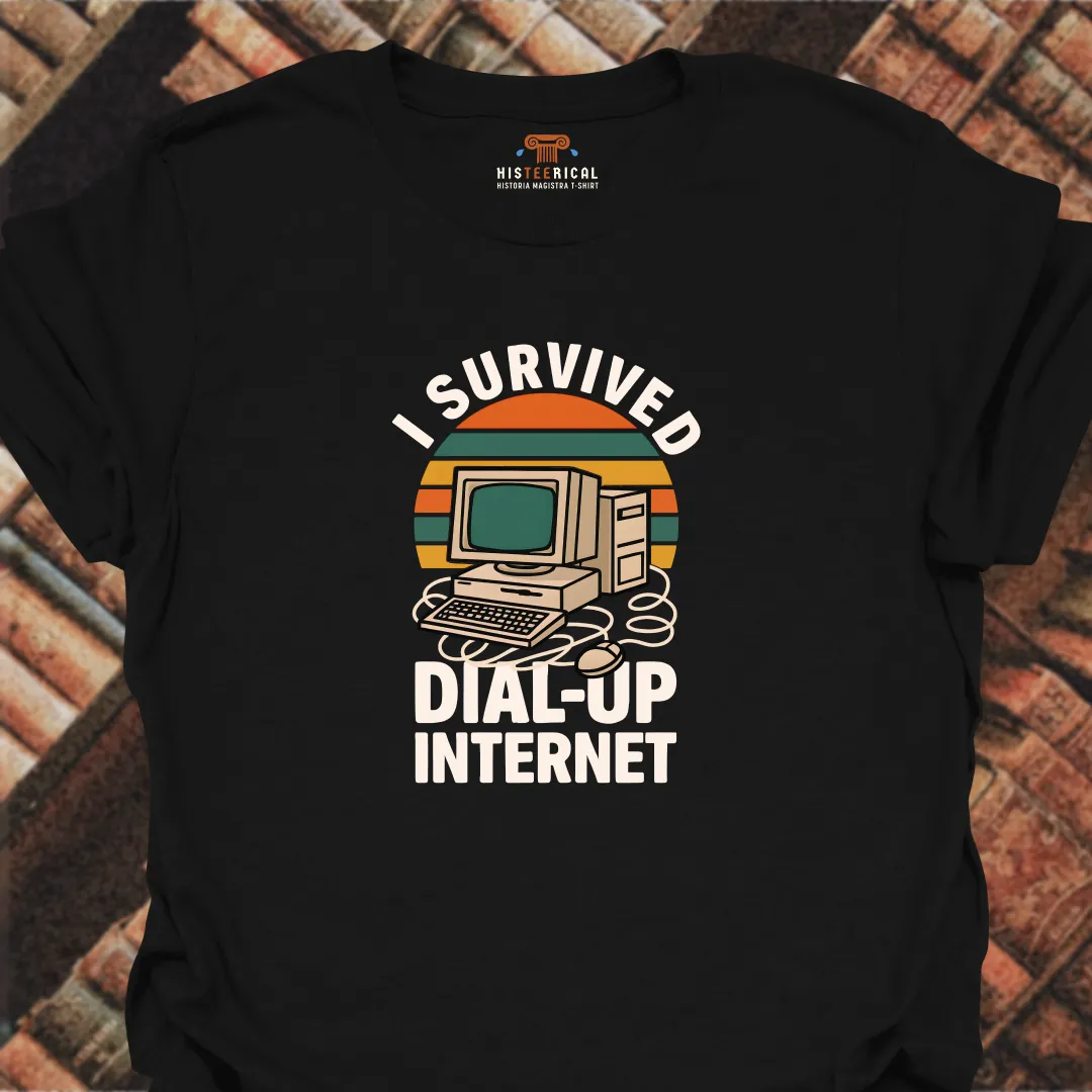 Dial-Up Internet Survivor T-Shirt