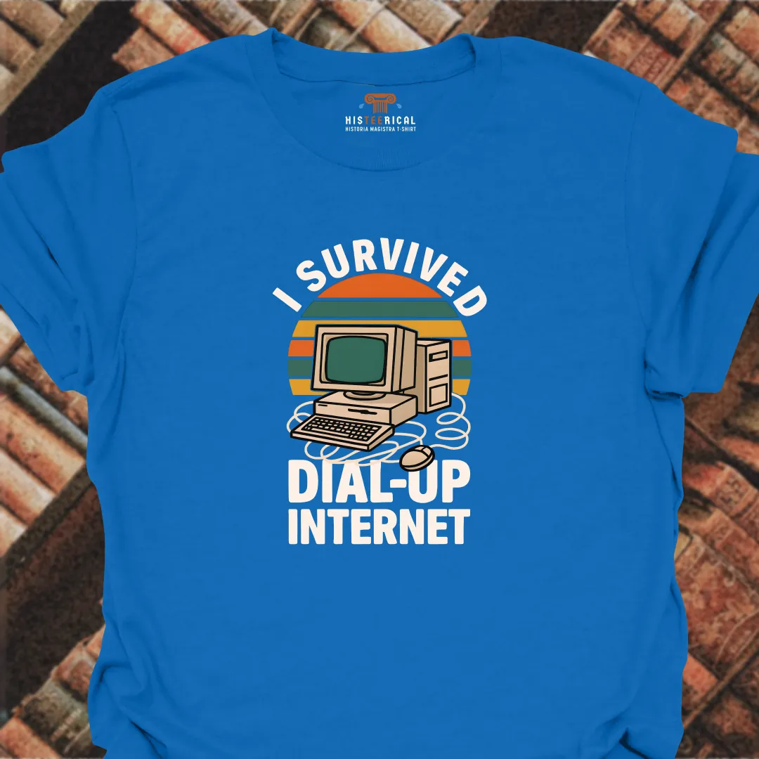 Dial-Up Internet Survivor T-Shirt
