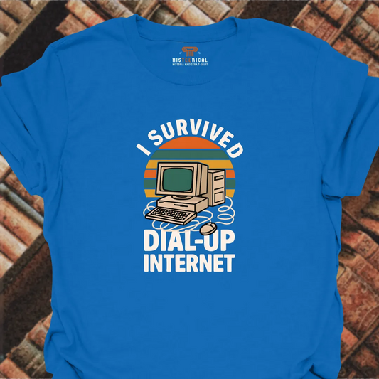 Dial-Up Internet Survivor T-Shirt