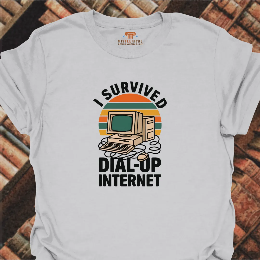 Dial-Up Internet Survivor T-Shirt