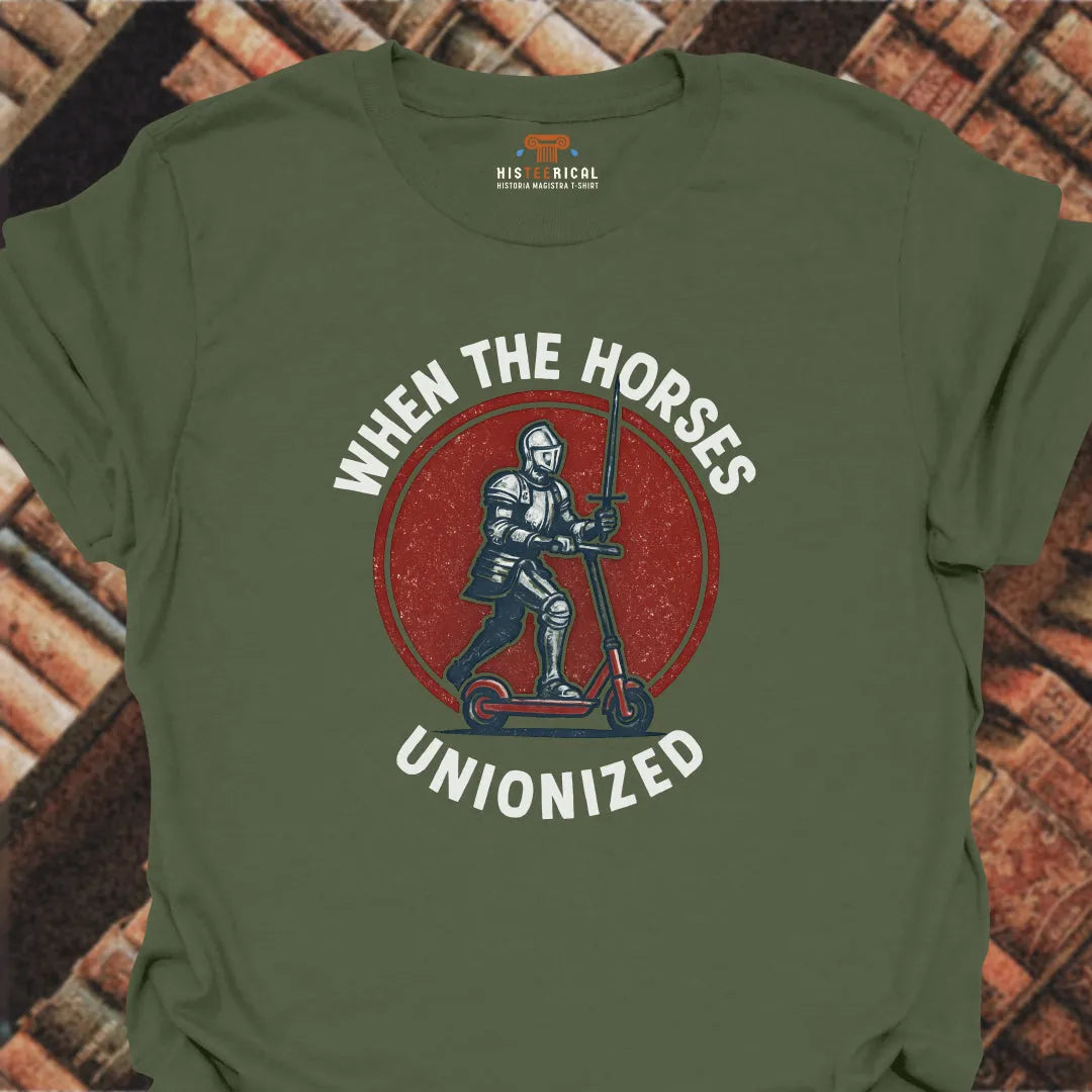 Horses Unionized T-Shirt