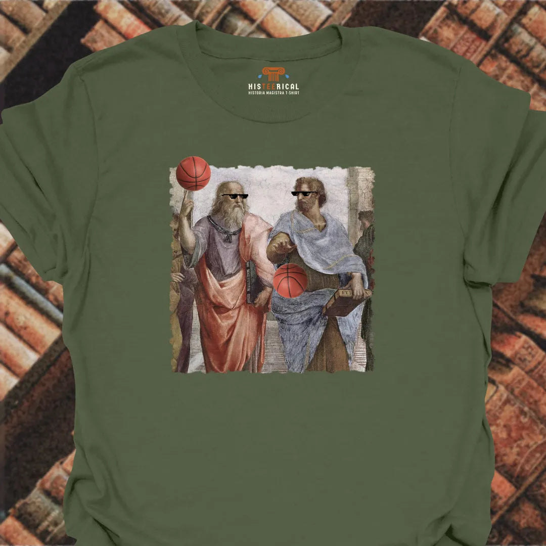 Basketball School Of Athens T-Shirt