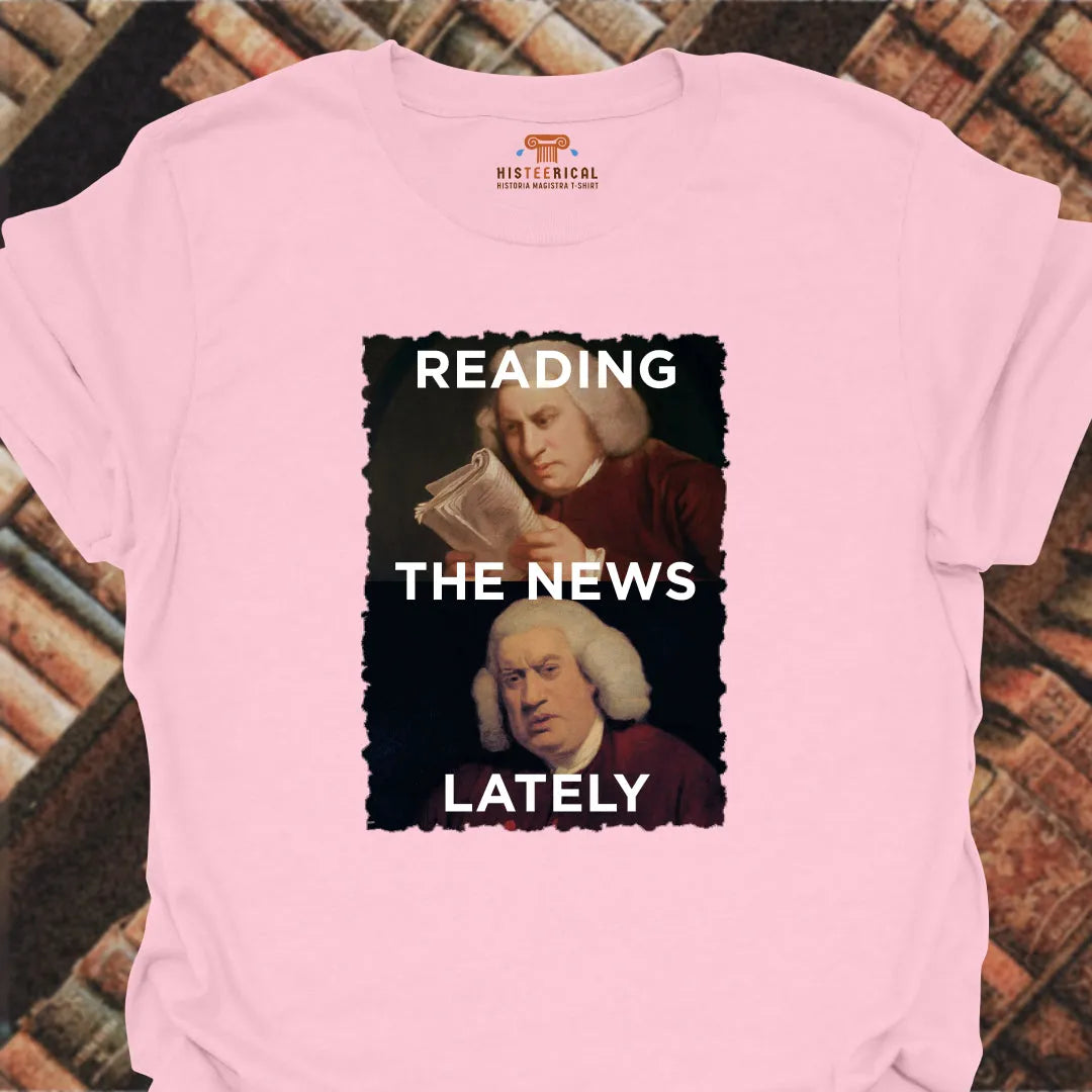 Reading The News T-Shirt