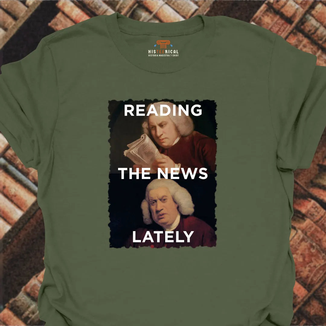 Reading The News T-Shirt
