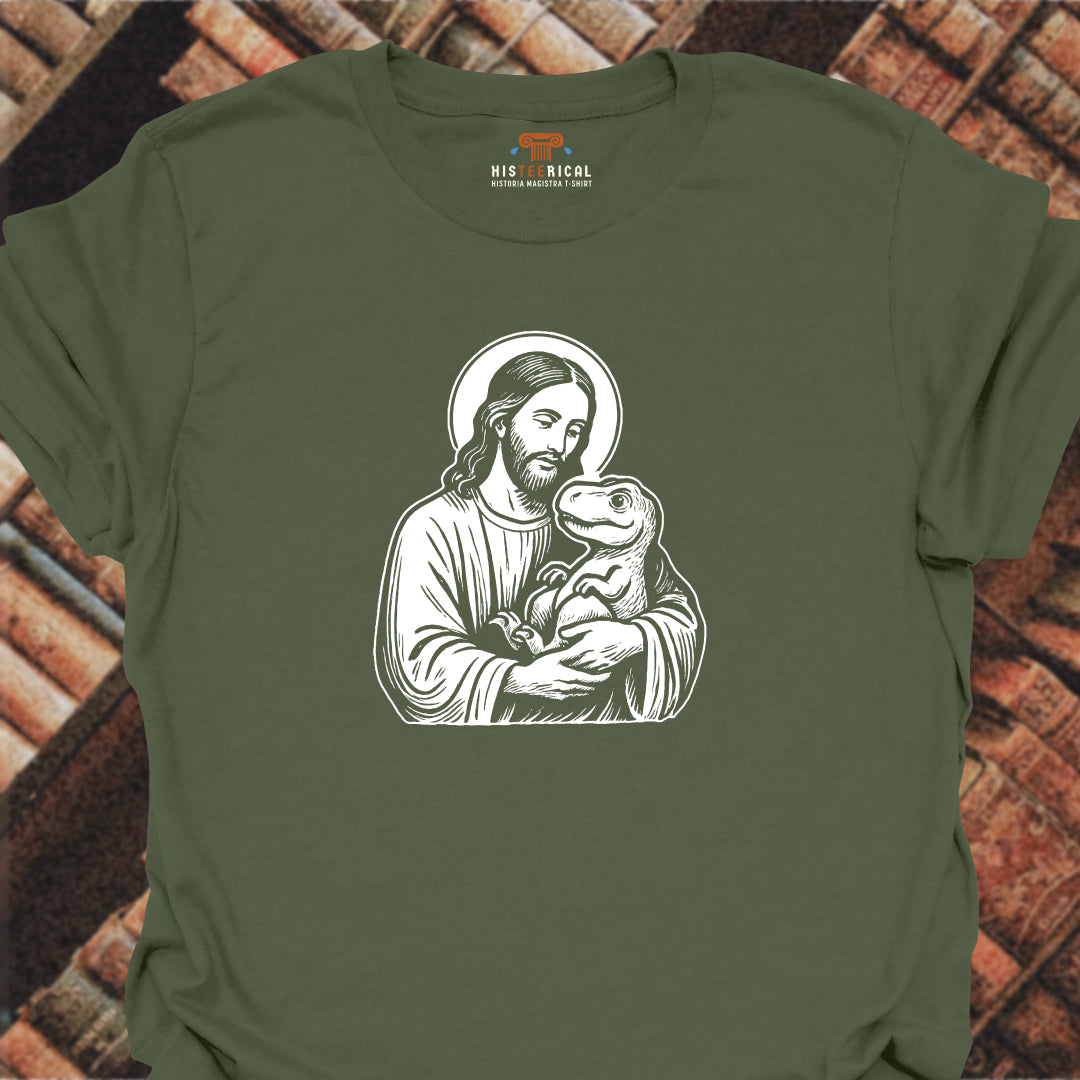 Jesus Baby Dinosaur T-Shirt