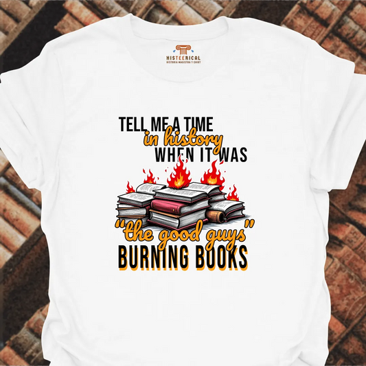 Burning Books T-Shirt