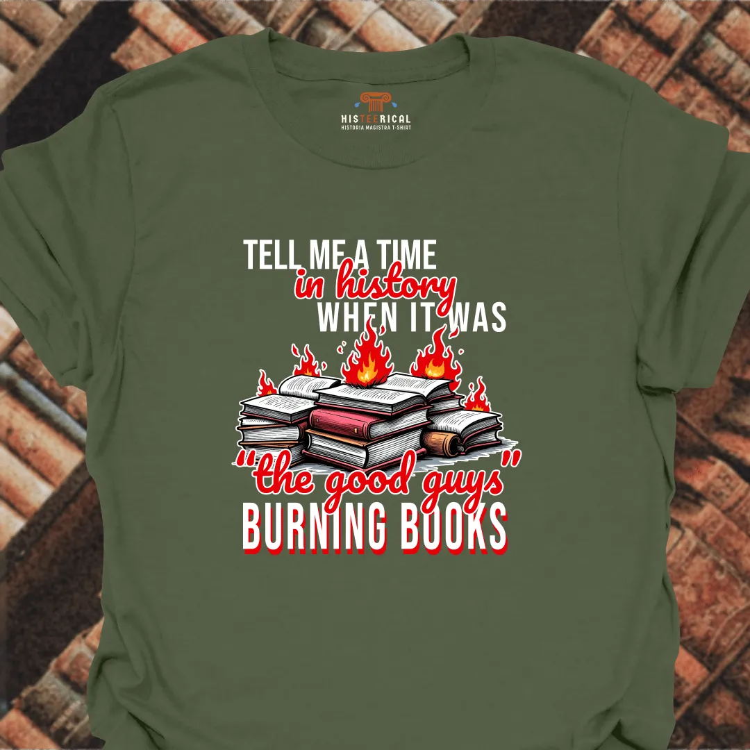 Burning Books T-Shirt
