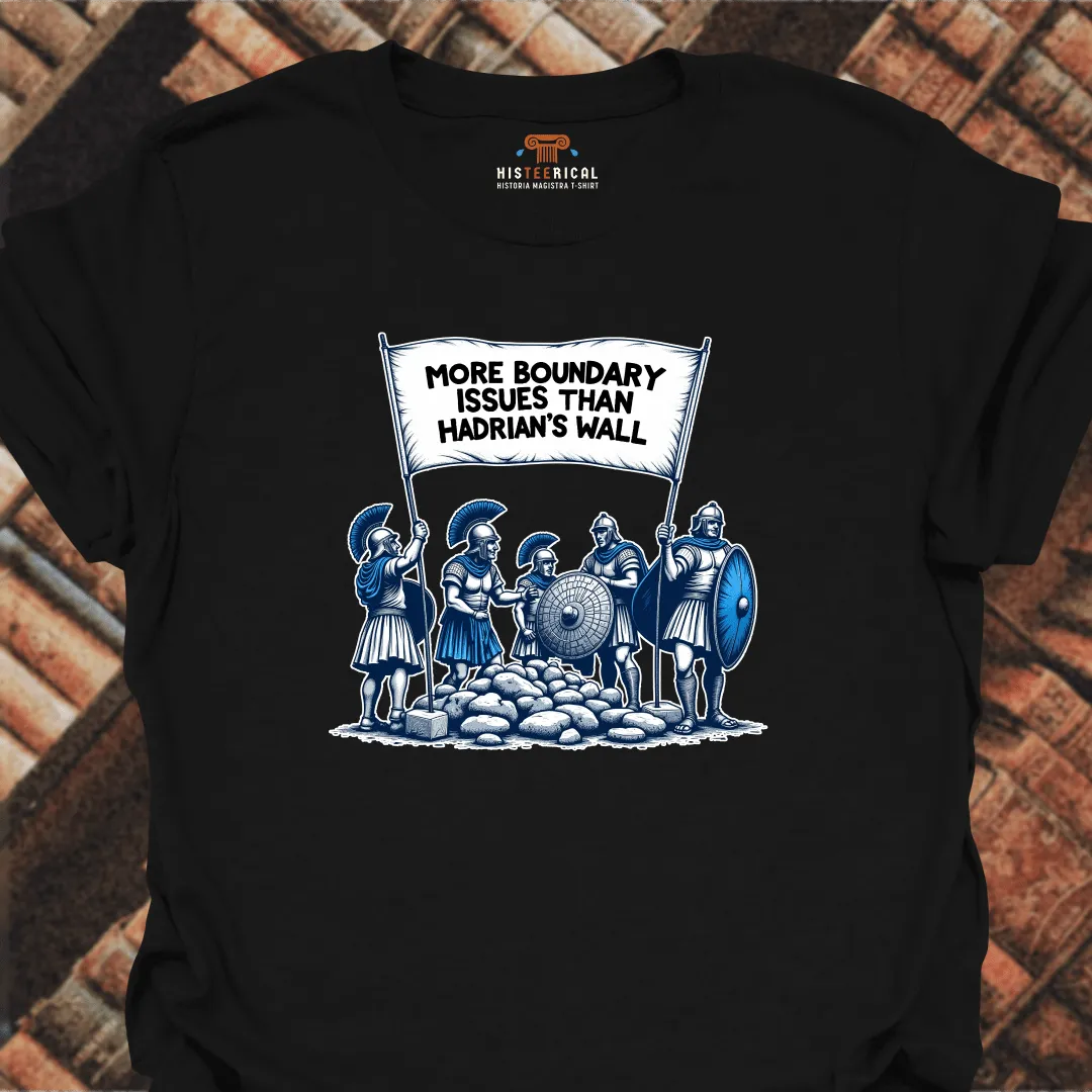 Boundary Issues Hadrian's Wall T-Shirt