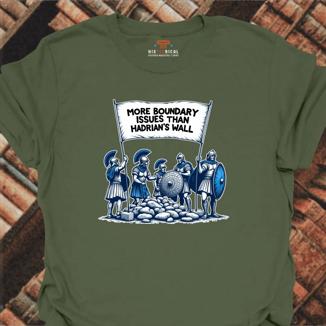 Boundary Issues Hadrian's Wall T-Shirt