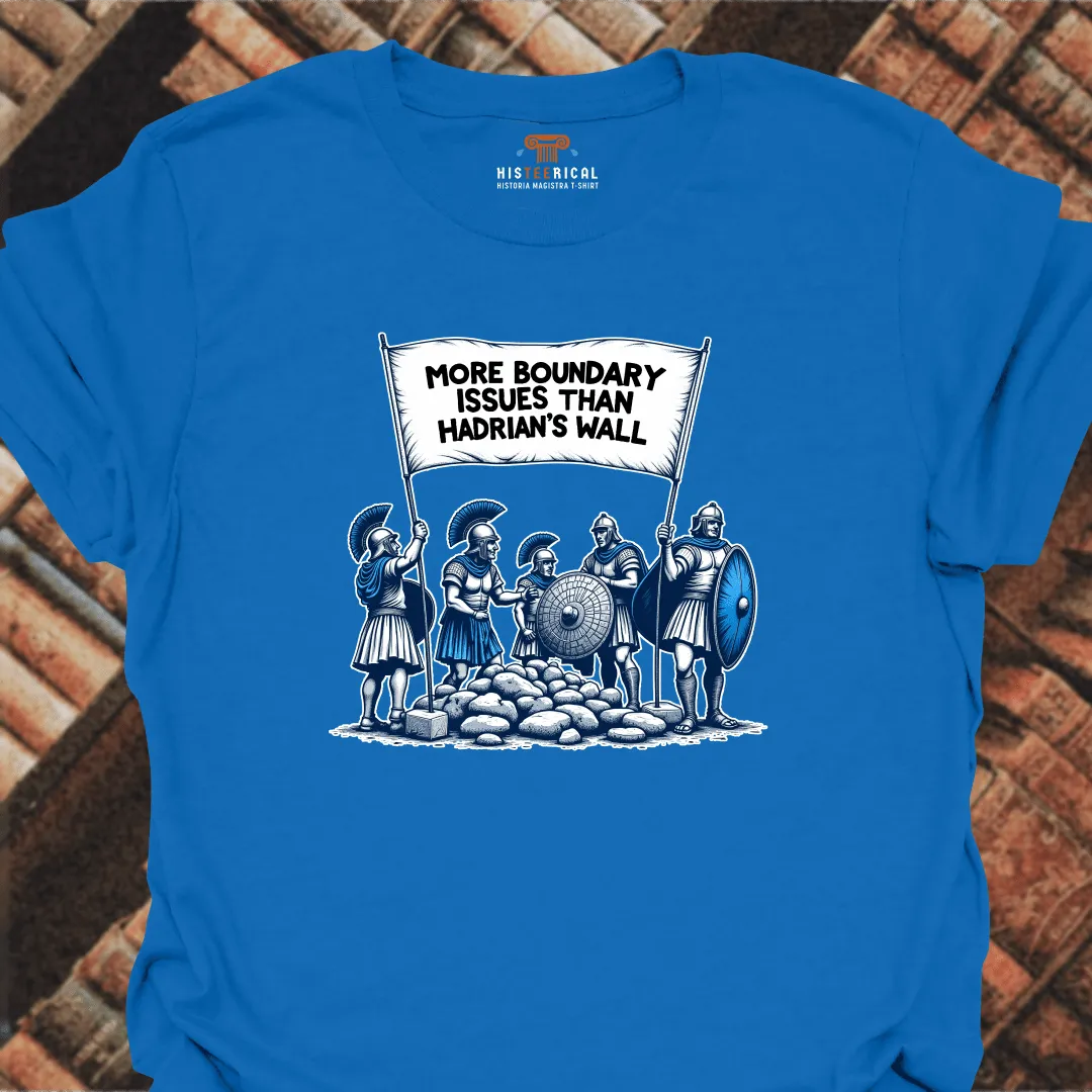 Boundary Issues Hadrian's Wall T-Shirt