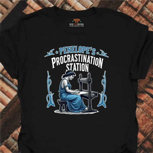 Penelope's Procrastination Station T-Shirt
