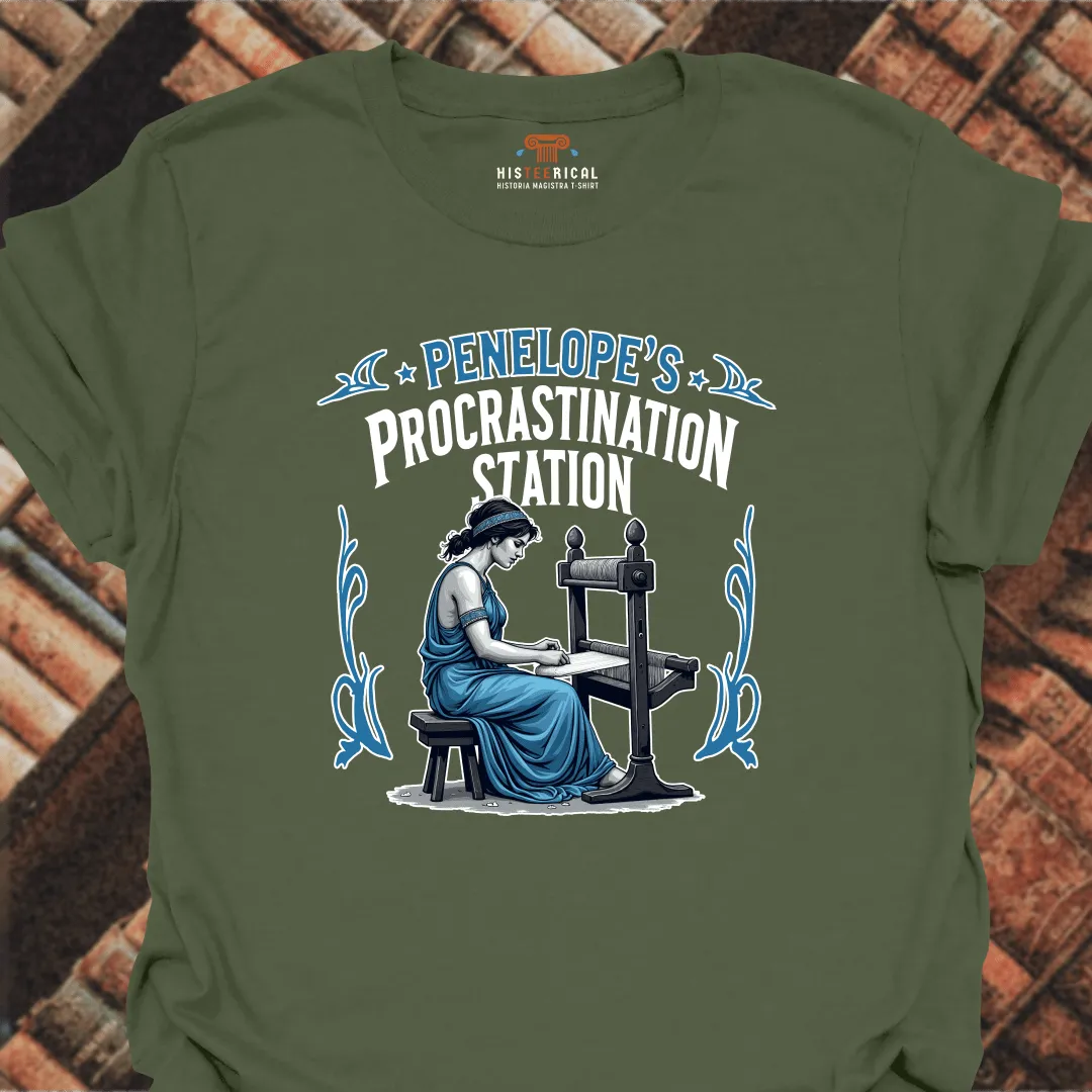 Penelope's Procrastination Station T-Shirt
