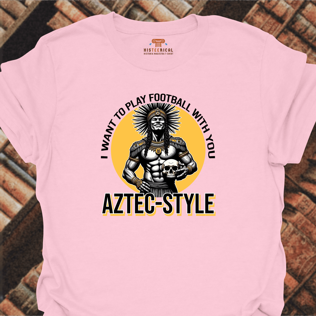 Aztec Skull Football